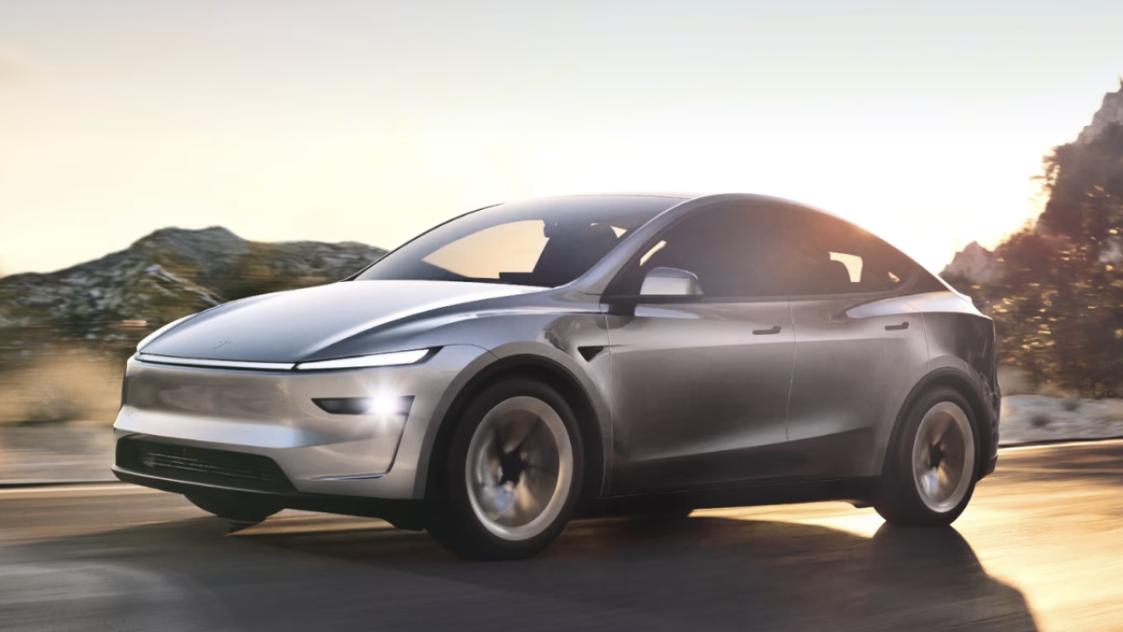 A relevant stock photo of new tesla model y china in a typical setting.