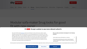 Modular sofa-maker Snug looks for good fit with new owner - snug sofa company