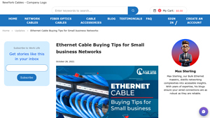 How to select the right ethernet cable for small businesses? - best lan cable company
