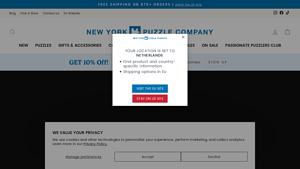 New York Puzzle Company - puzzle manufacturer