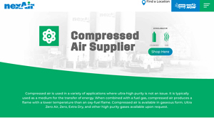 Compressed Air Supplier - nexAir - compressed air can bulk