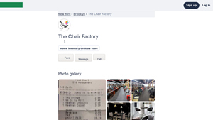 The Chair Factory - Brooklyn, NY - Nextdoor - chair factory