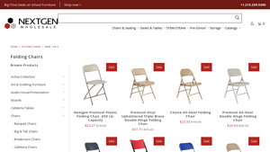 Wholesale Folding Chairs are Available Now - Nextgen Furniture - folding chairs bulk