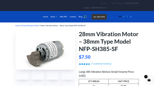 12v dc vibration motor: Exclusive High-Frequency Options - NFP-Motor - vibration motor factory