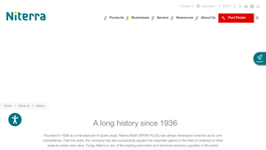 History - Niterra - car spark plug factory