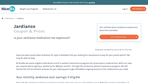 Jardiance Coupon & Prices - Cost $49 per month - NiceRx - jardiance manufacturer assistance