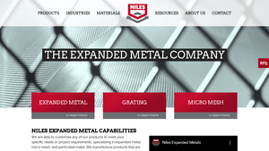 Niles Expanded Metals: The Expanded Metal Company - expanded metal sheet factory