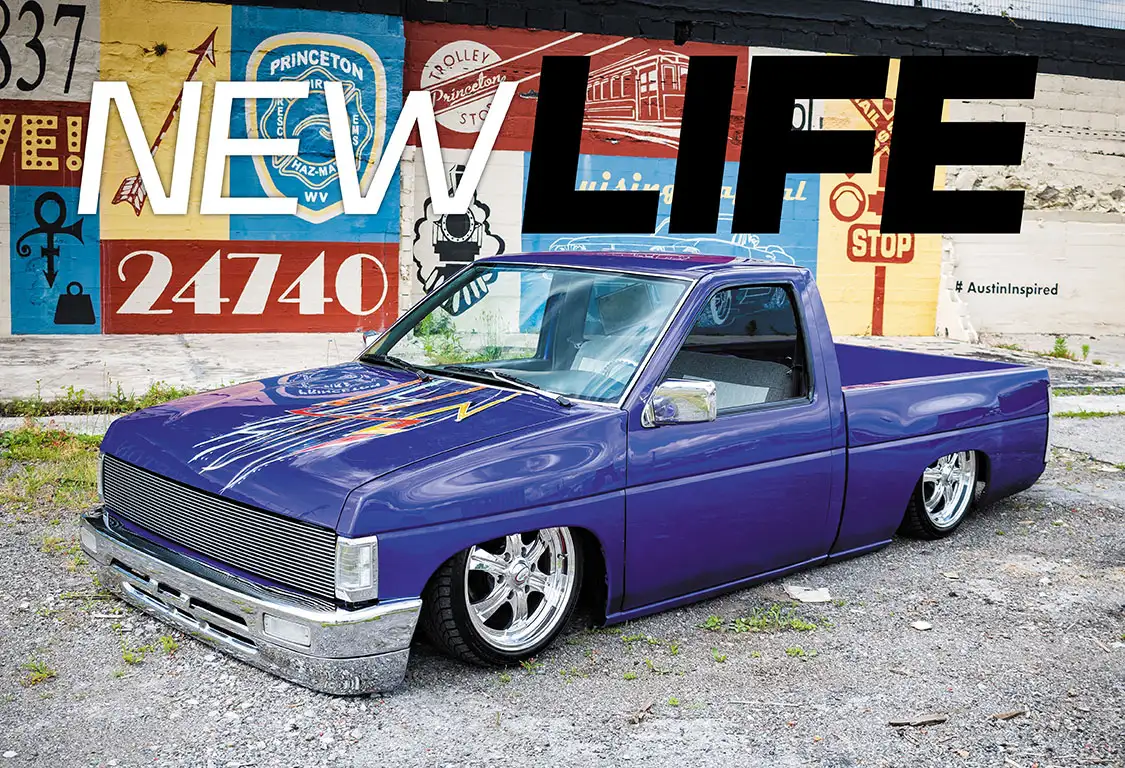 A relevant stock photo of nissan hardbody custom in a typical setting.