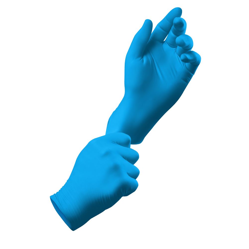 A relevant stock photo of nitrile glove supplier in a typical setting.
