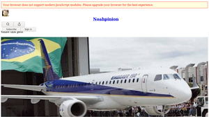 How Brazil built a world-beating aircraft manufacturer - brazil plane manufacturer