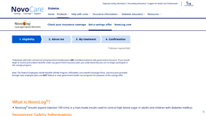 NovoLog® (insulin aspart) injection 100 U/mL Savings Offer - NovoCare - novolog manufacturer