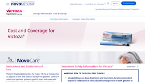 Victoza® (liraglutide) injection 1.2 mg or 1.8 mg - novoMEDLINK - victoza manufacturer