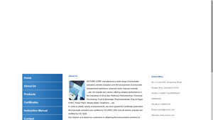 ---NUTORK CORP.---,(The manufacturer of pneumatic & electric ... - pneumatic actuator factory