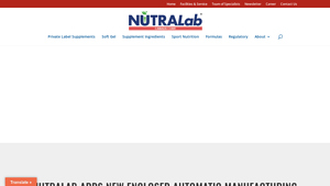 NutraLab Supplement Manufacturer | Private Label Supplement Manufacturer - sport supplement manufacturer