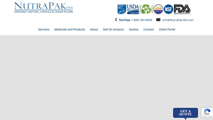 Supplement Manufacturers USA | Nutrapak USA - supplement manufacturer usa