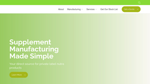 nutrasolutionsusa.com - supplement manufacturer usa