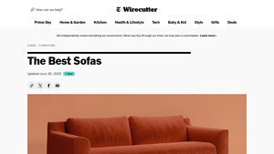 The 7 Best Sofas of 2025 | Reviews by Wirecutter - best furniture manufacturer
