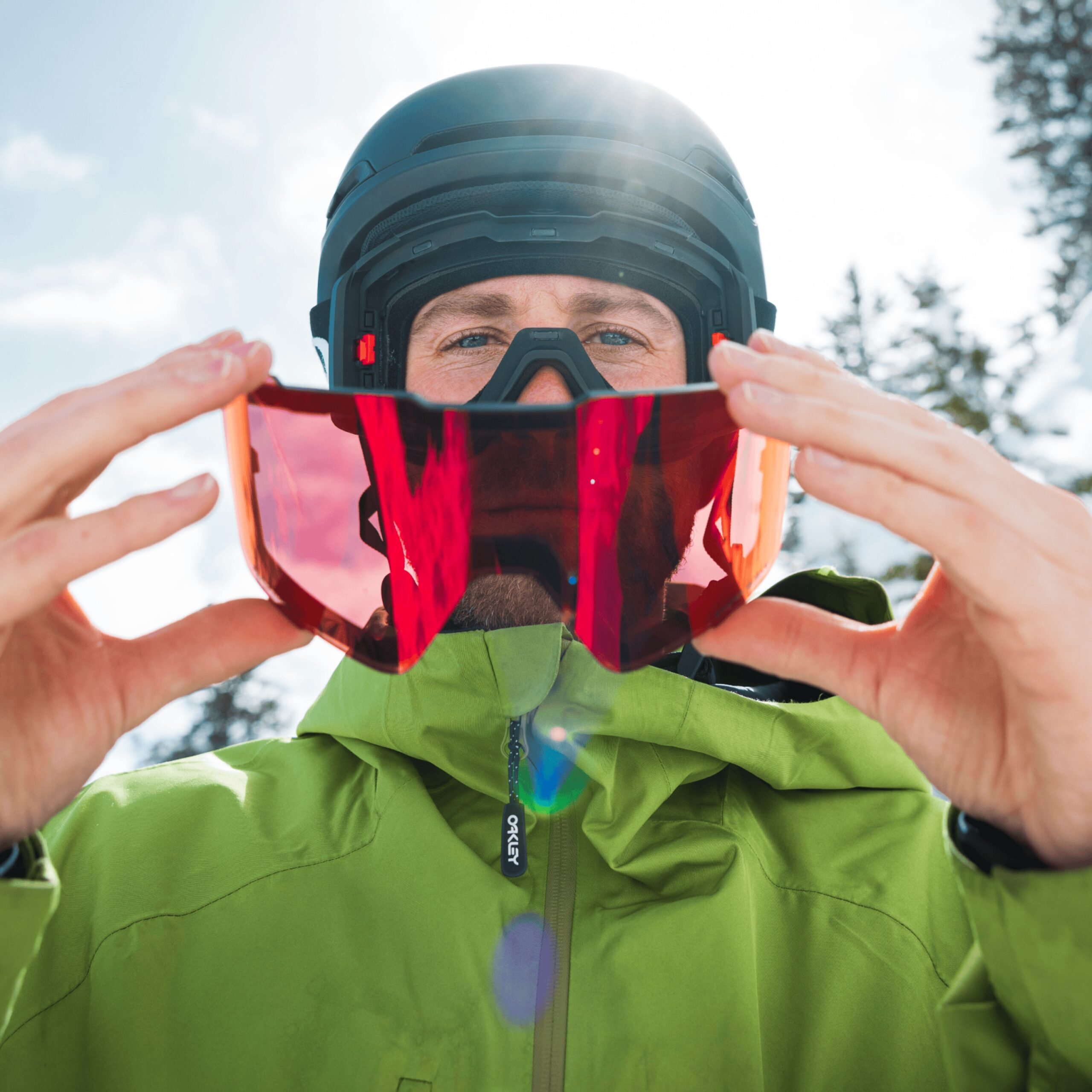 A relevant stock photo of oakley goggle custom in a typical setting.