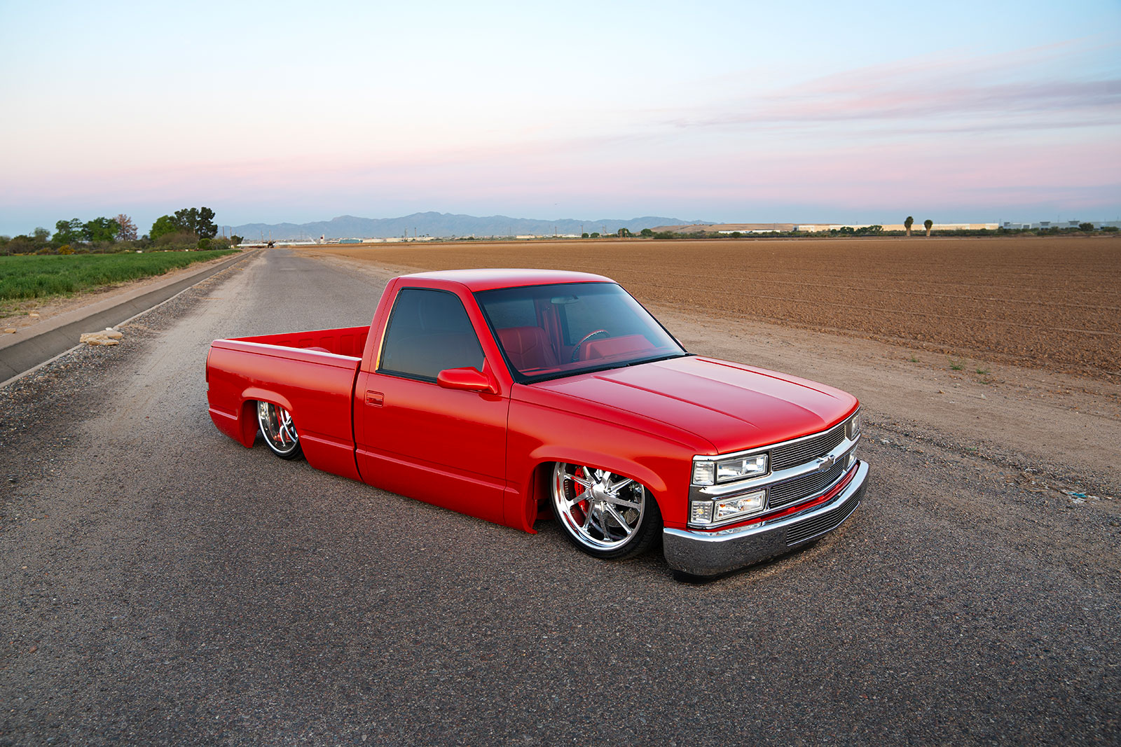 A relevant stock photo of obs chevy custom in a typical setting.