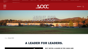 About OCC - Optical Cable Corporation - fiber optic cable manufacturer