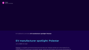 Everything You Need to Know About Polestar - volvo electric company