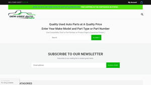 Oemusedautoparts1.com: Quality OEM Used Auto Parts Online - used parts factory