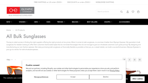 Bulk Sunglasses & Eyewear - white sunglasses bulk