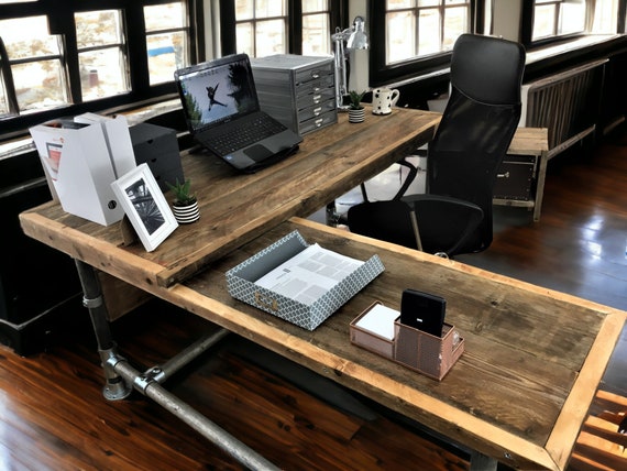 A relevant stock photo of office desk custom in a typical setting.