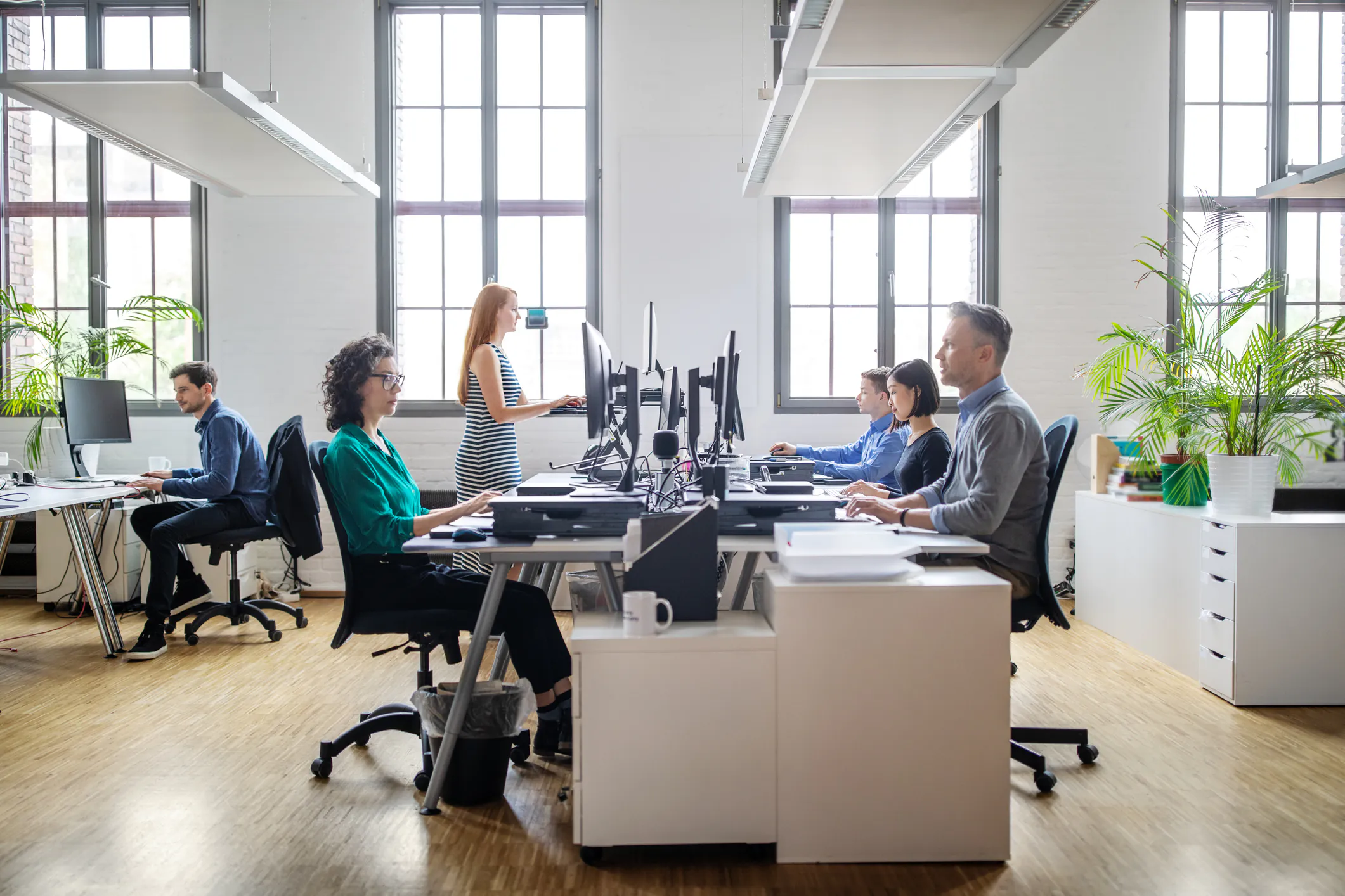A relevant stock photo of office furniture manufacturer in a typical setting.