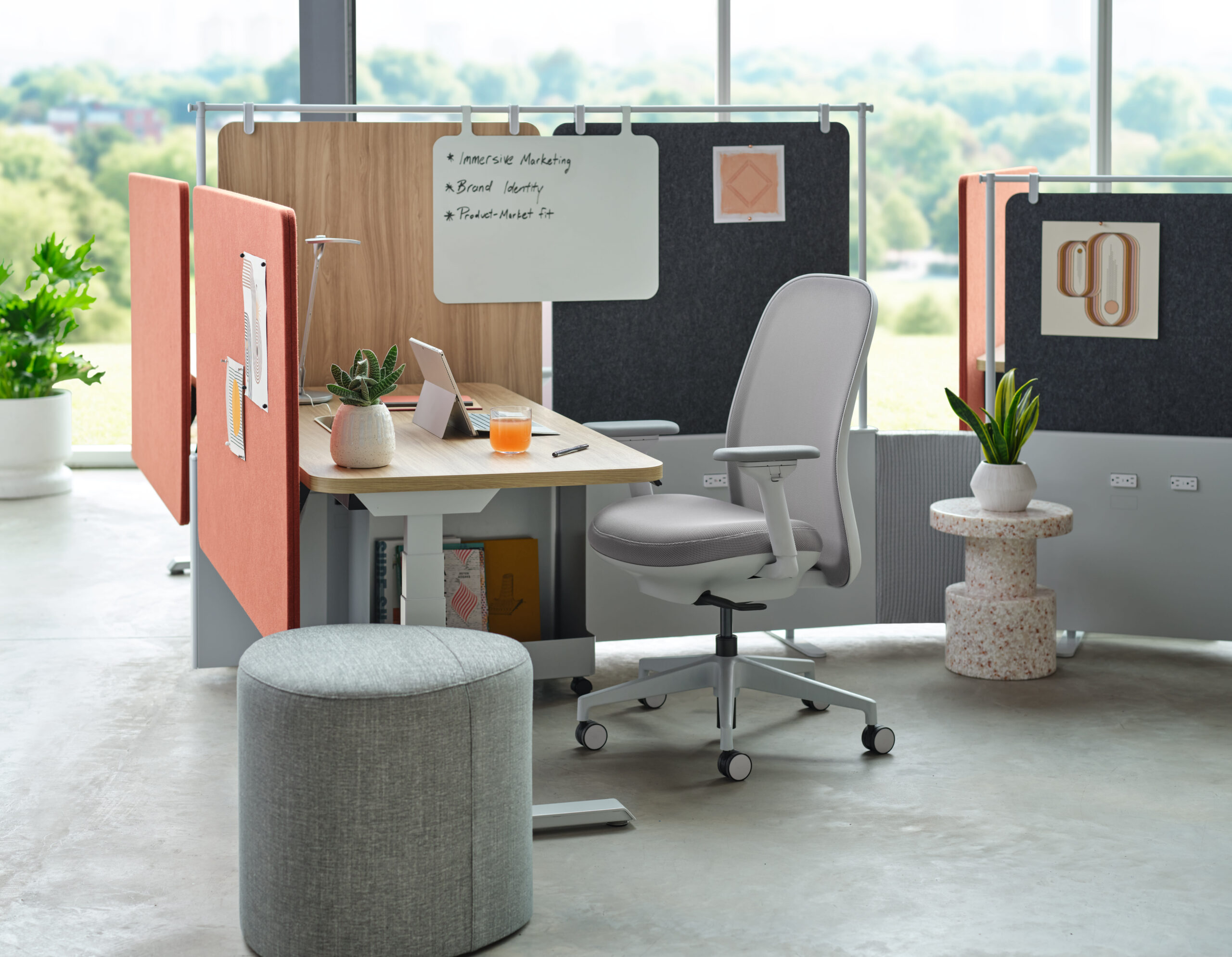 A relevant stock photo of office furniture supplier in a typical setting.