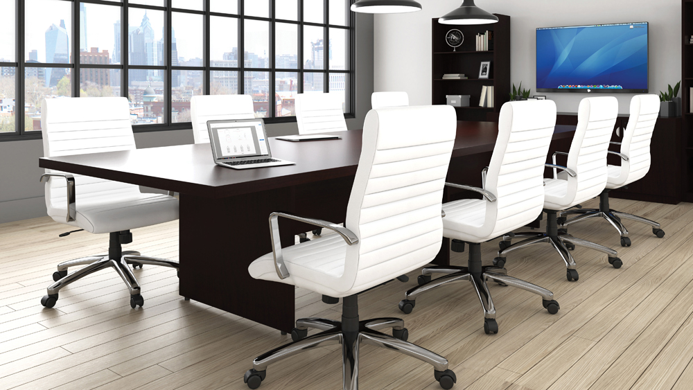 A relevant stock photo of office furniture supplier in a typical setting.