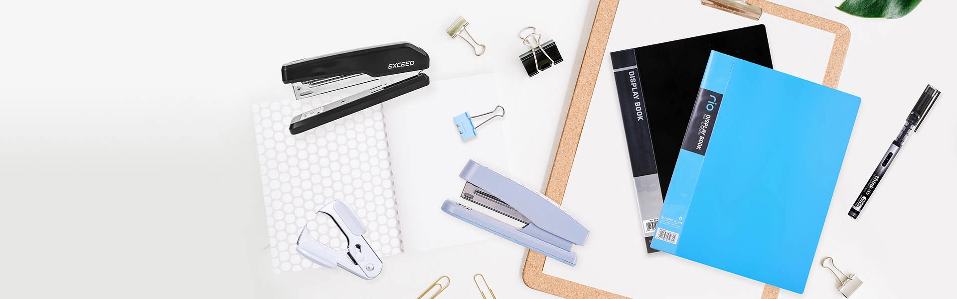 A relevant stock photo of office supplies supplier in a typical setting.