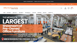 Office Furniture Center: New and Used Office Furniture Chicago - used office furniture company