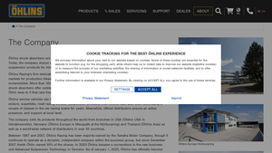 The Company - Öhlins Onlineshop - sweden shock manufacturer