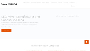 LED Mirrors, Framed Mirrors, Medicine Cabinets - OkayMirror - mirror manufacturer