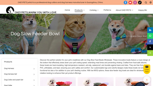 Dog Slow Feed Bowls Wholesale | Low MOQ - okeypets.com - ceramic pet feeder bowl manufacturer india bulk