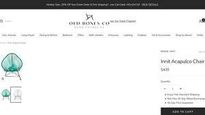 Innit Acapulco Chair - Old Bones Co - acapulco chair company