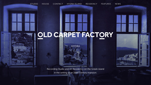 OLD CARPET FACTORY RECORDING STUDIO IN GREECE - carpet factory