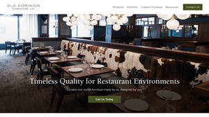 Old Dominion Furniture Co. - Timeless Quality for Hospitality ... - restaurant furniture factory