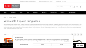 Wholesale Hipster Sunglasses - Olympic Eyewear - red sunglasses bulk