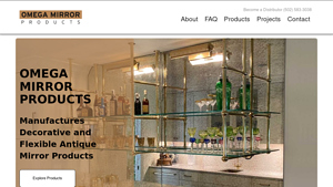Omega Mirror Products | Antique Mirror Manufacturer - mirror manufacturer
