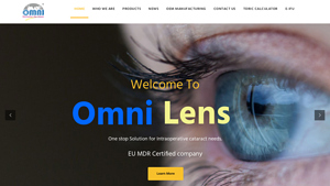 Homepage - omnilens - lens manufacturer
