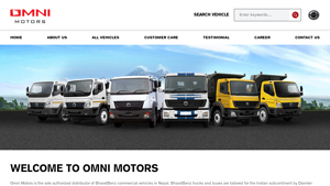 Omni Motors – Welcome to Omni Motors - bharatbenz truck company