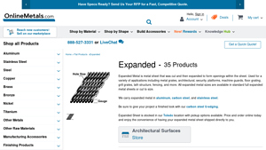 Buy Expanded Metal | Full Sheets & Custom Cuts - expanded metal sheet factory