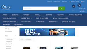 CR123 Batteries - Onlybatteries.com - cr123 bulk