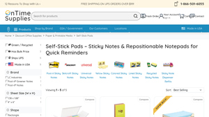 Self-Stick Pads – Sticky Notes & Repositionable Notepads for Quick ... - sticky notes bulk