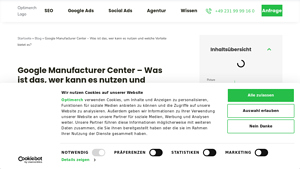 Google Manufacturer Center: Alles Wichtige auf einen Blick! - google manufacturer center