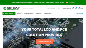 TFT, LCD, & OLED Display Store & Manufacturer | Orient Display - display manufacturer