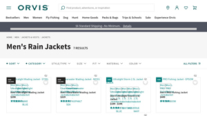 Men's Rain Jackets - Orvis - best raincoat for men company