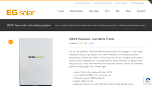 10kWh Powerwall Home battery System - household solar battery factory